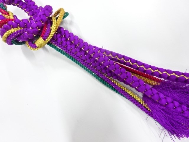 SILK Hand Braided Obijime